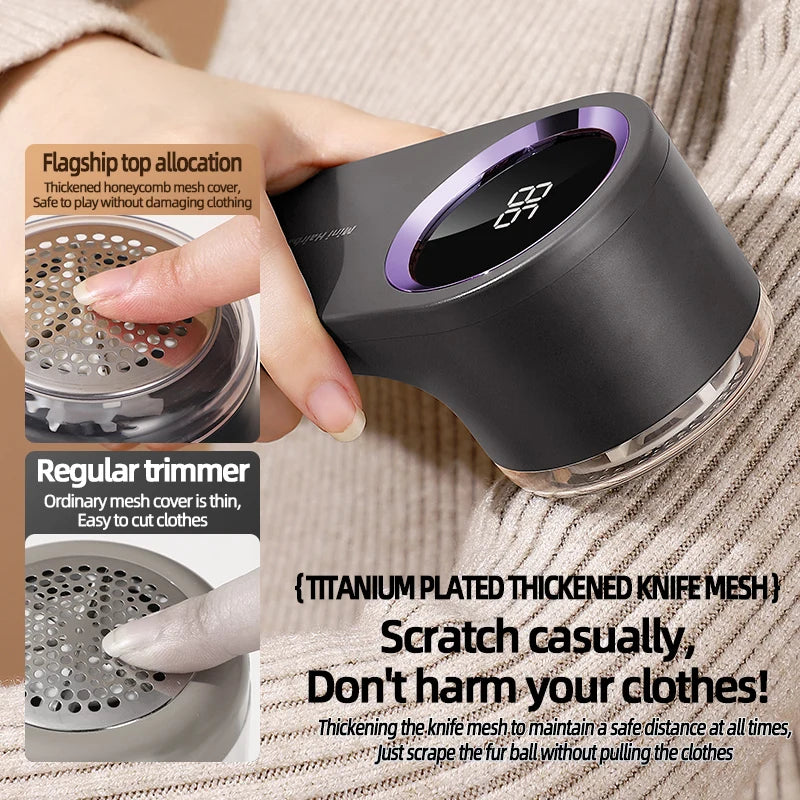 Portable Hair Ball Trimmer Home Clothes Shaving Machine Pill Removal Tool Shaver Lint Remover For Sweater USB Rechargeable
