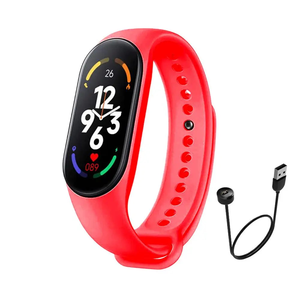 M7 Activity Fitness Trackers Fitness Tracker Watch Smart Watch With Blood Pressure Monitor Sleep Tracker Smart Watch for Weather