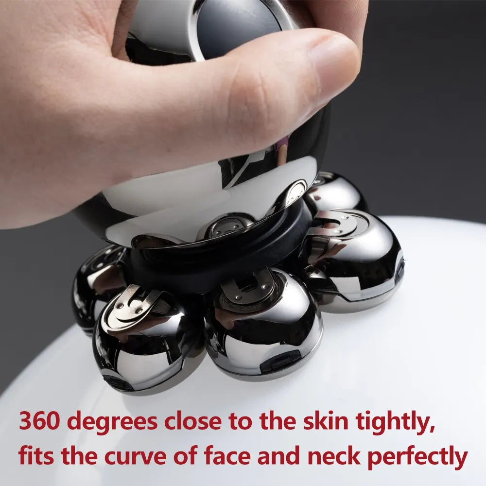 Electric Shaver 7D Floating Cutter Head Base Charging Portable Men