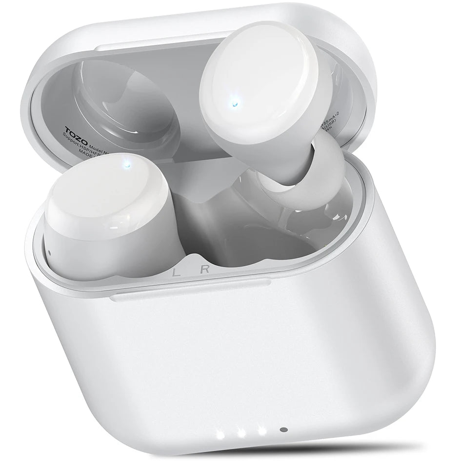 TOZO T6 mini Ergonomic Wireless Earbuds Bluetooth 5.3 TWS Headphones in-Ear Headset IPX8 Waterproof 50Hrs Playtime APP EQ