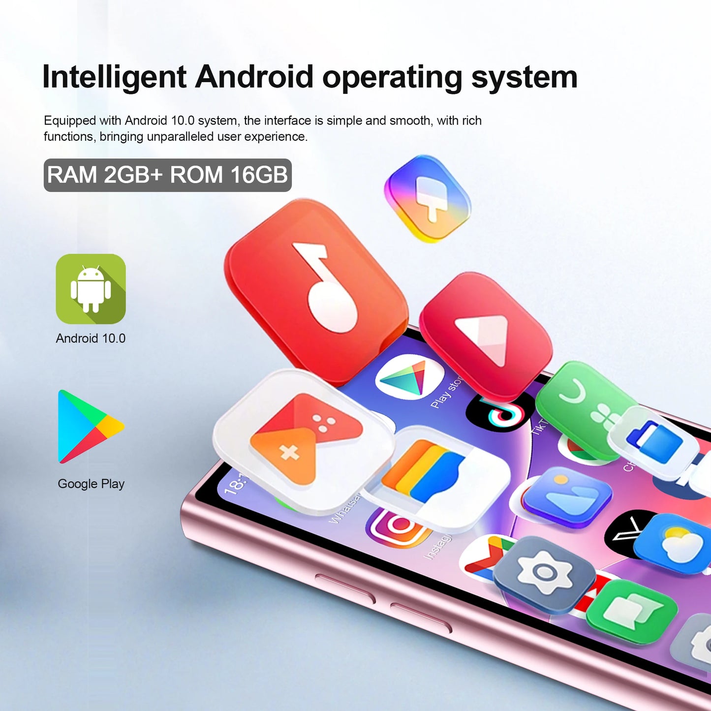 SERVO S27 Mini Android Little Smartphone 3G WCDMA 16GB ROM Play Store WiFi Face Unlock 4.0" Cute Cellular Phone Dual SIM Standby