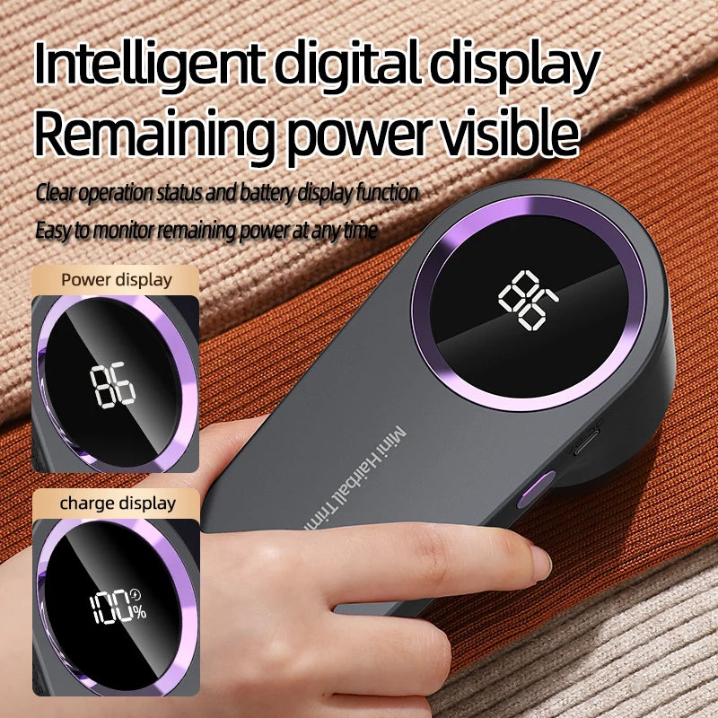 Portable Hair Ball Trimmer Home Clothes Shaving Machine Pill Removal Tool Shaver Lint Remover For Sweater USB Rechargeable