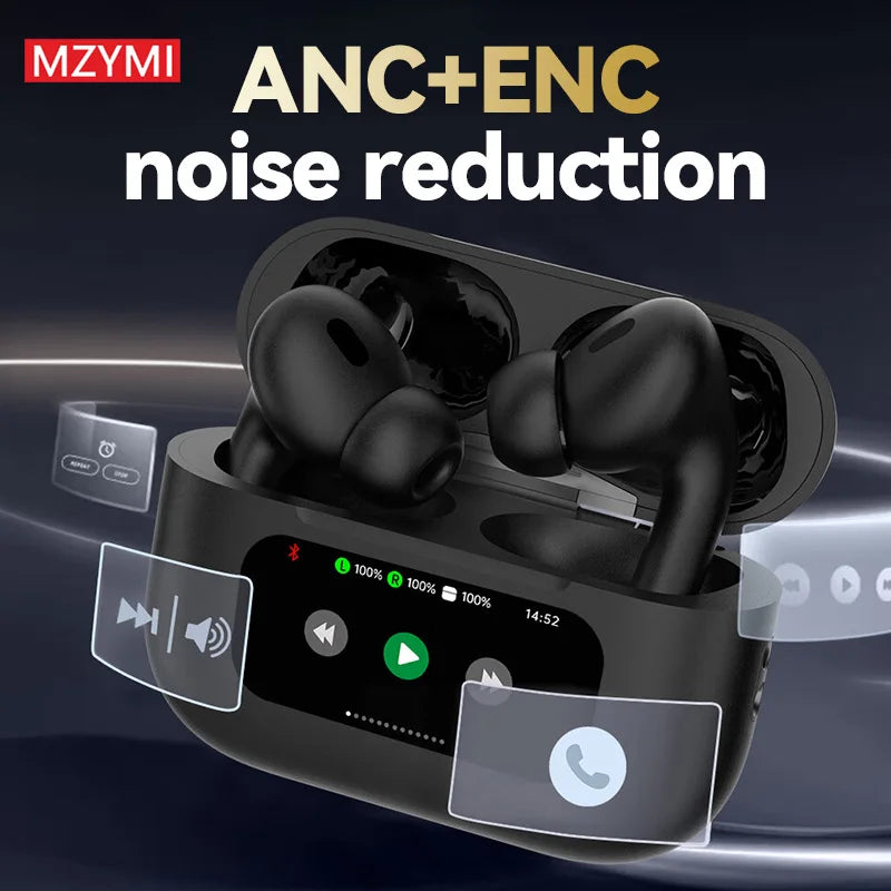 MZYMI Bluetooth 5.3 Headphones YX30 Wireless Earbuds Noise Cancelling Waterproof Sports Earbuds In Ear Headest Built-in Mic