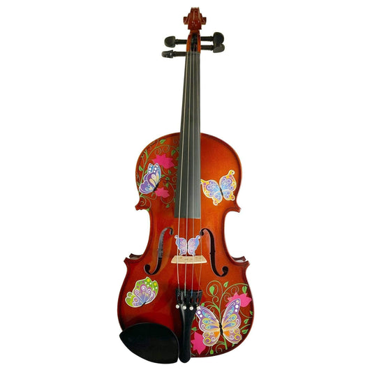 Rozanna's Butterfly Dream Viola Outfit w Bow Case Crystal Fine Tuners